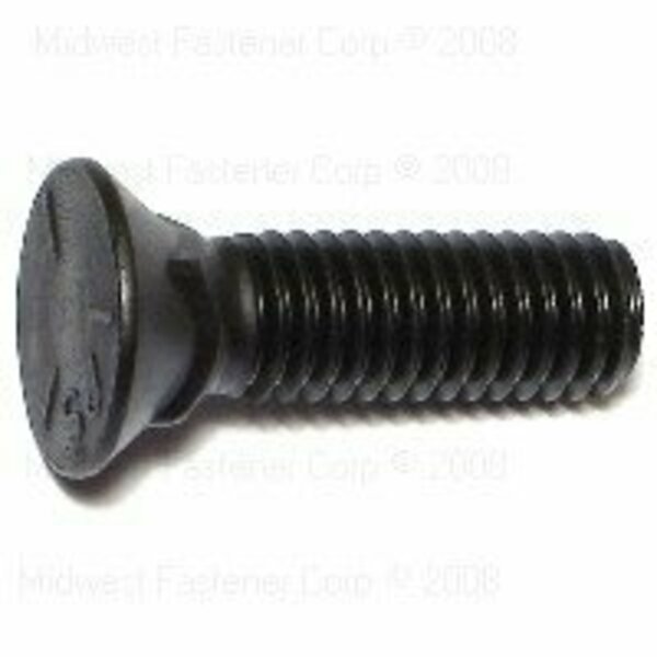 Hard-To-Find Fastener 7/16-14x1-1/2 Plow Bolt G5 Bx50 01234